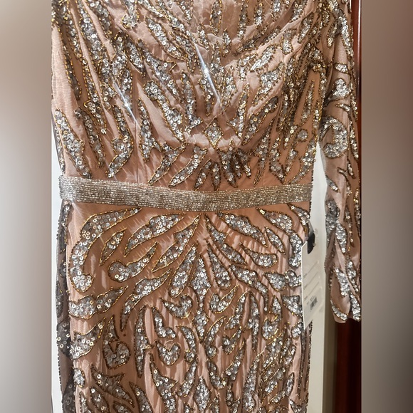 Embellished sheath midi dress - Picture 6 of 9